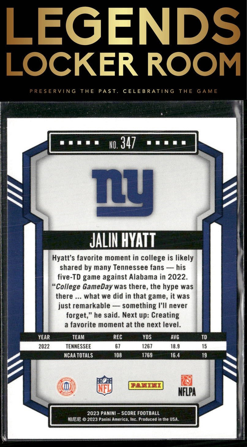 2023 Score #347 Jalin Hyatt