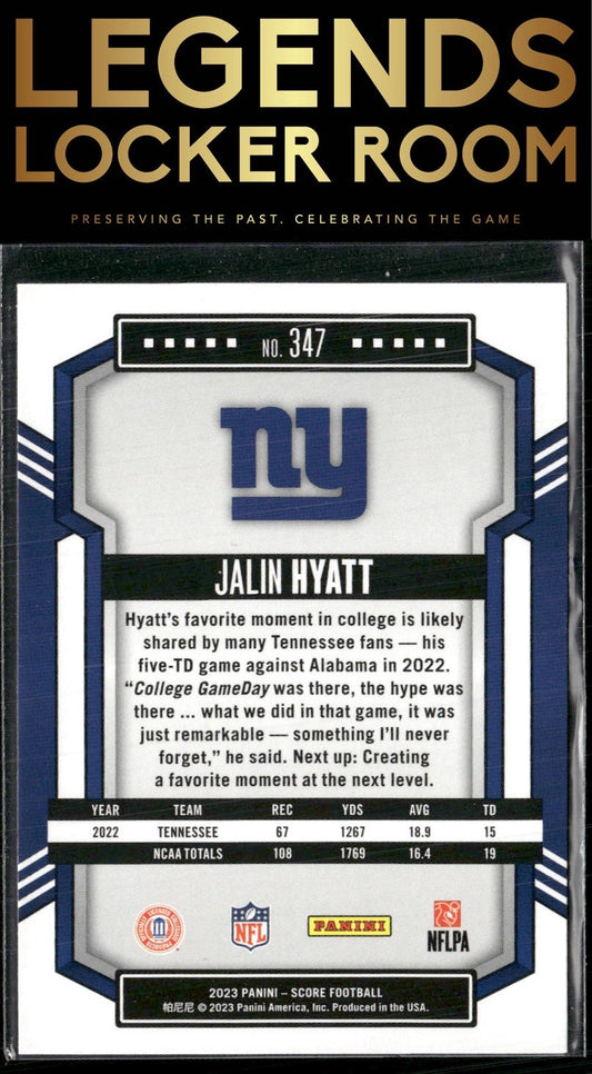 2023 Score #347 Jalin Hyatt
