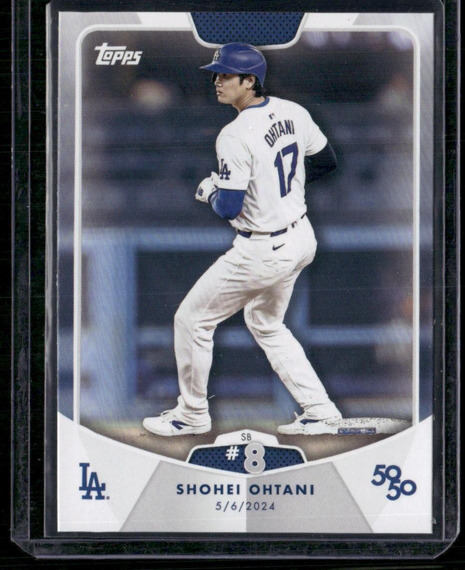 2024 Topps 50/50: Shohei Ohtani SB #8 Shohei Ohtani