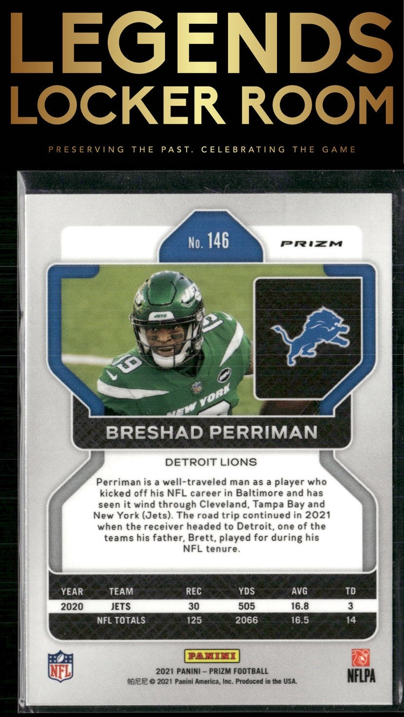 2021 Panini Prizm #146 Breshad Perriman Disco
