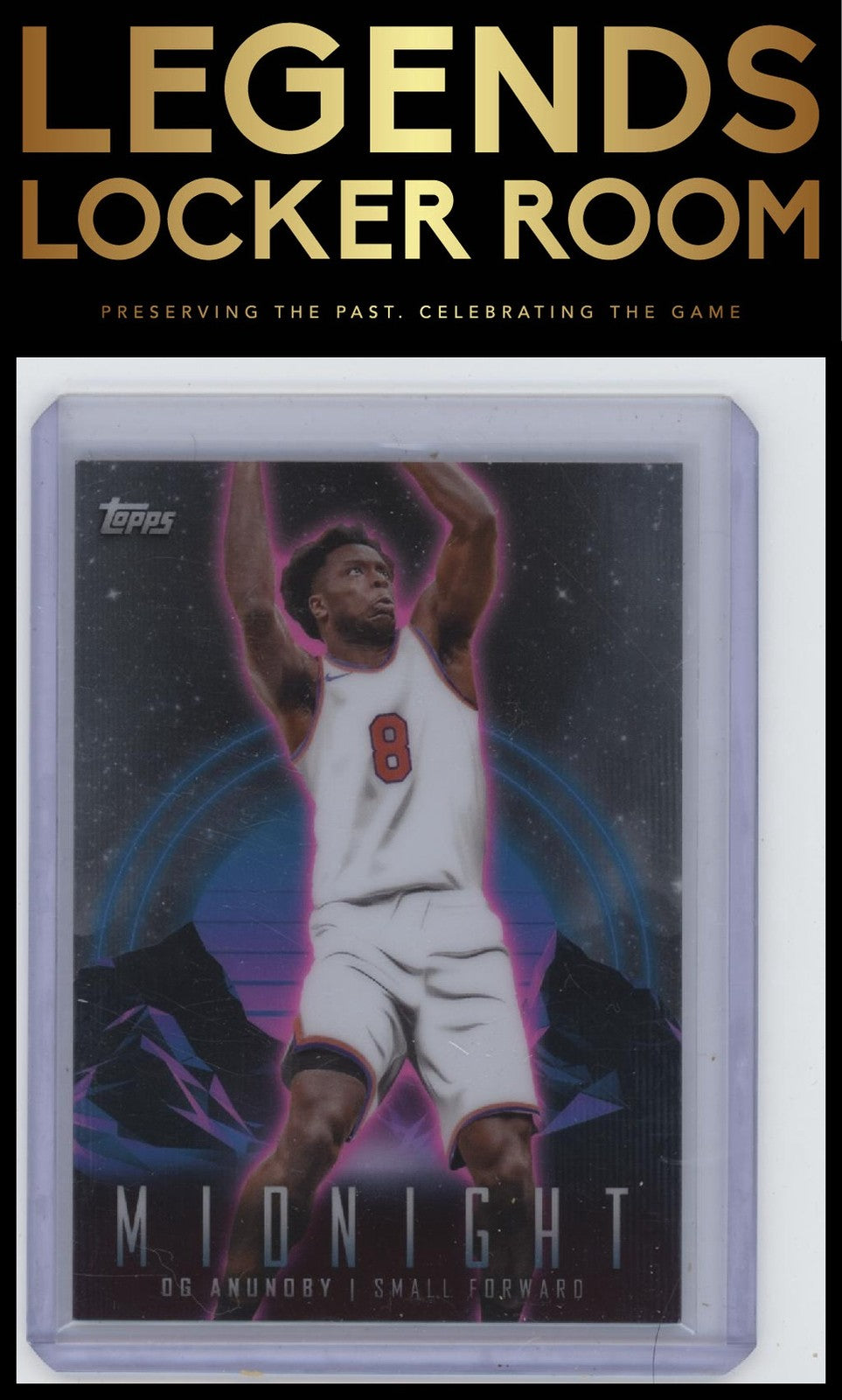 2023-24 Topps Midnight #70 OG Anunoby