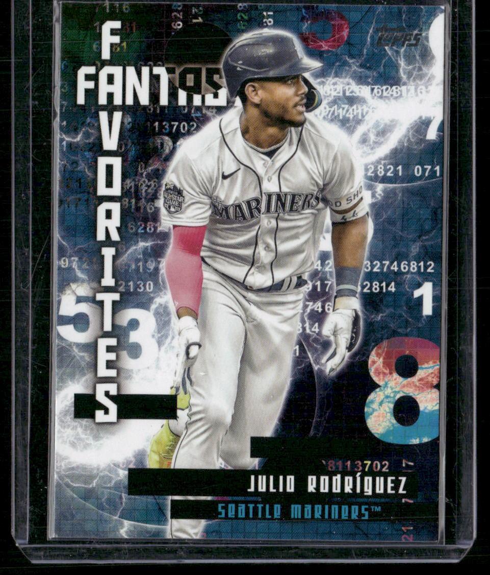 2024 Topps #FF-8 Julio Rodríguez Fantasy Favorites