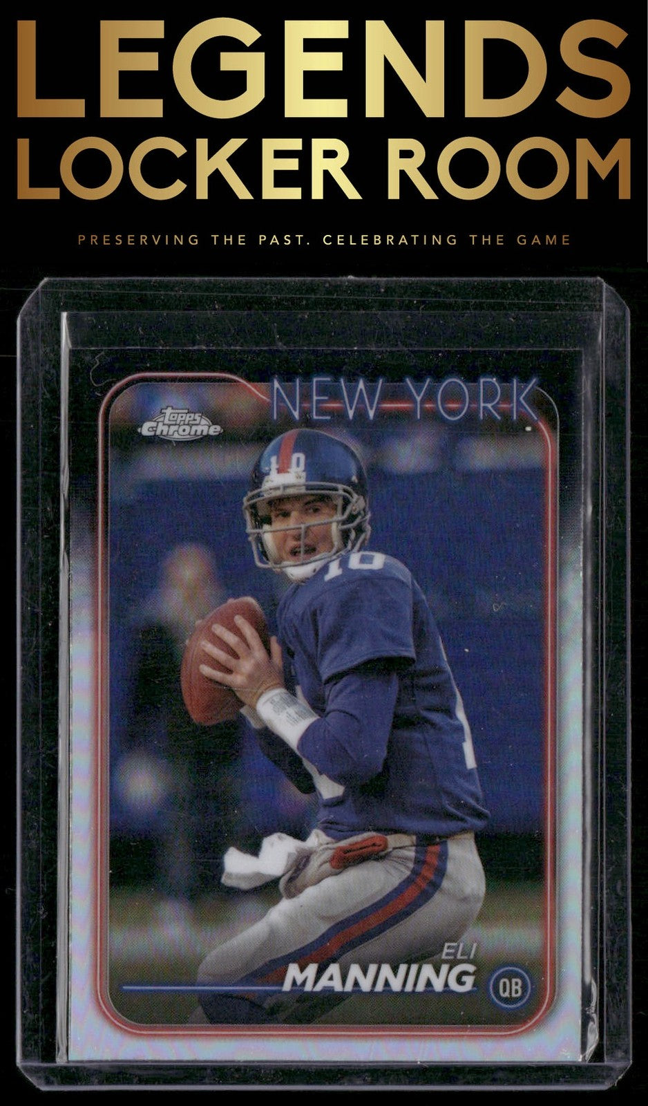 2024 Topps Chrome #138 Eli Manning Refractor
