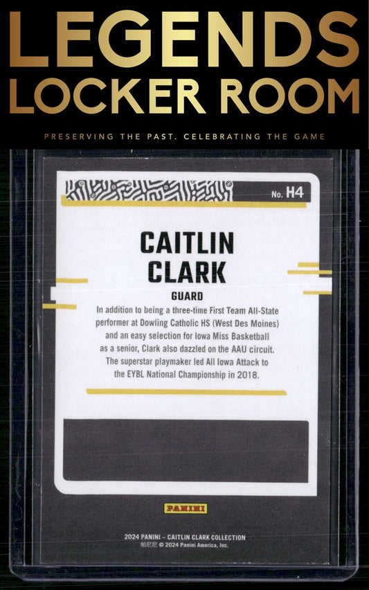 2024 Panini Caitlin Clark Collection #H4 Caitlin Clark Highlights Panini