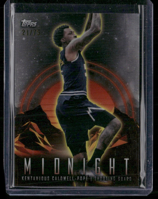 2023-24 Topps Midnight #10 Kentavious Caldwell-Pope /75