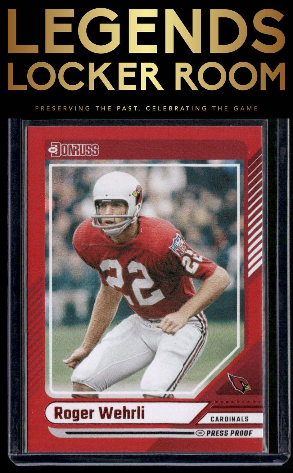 2024 Donruss #203 Roger Wehrli Press Proof Red