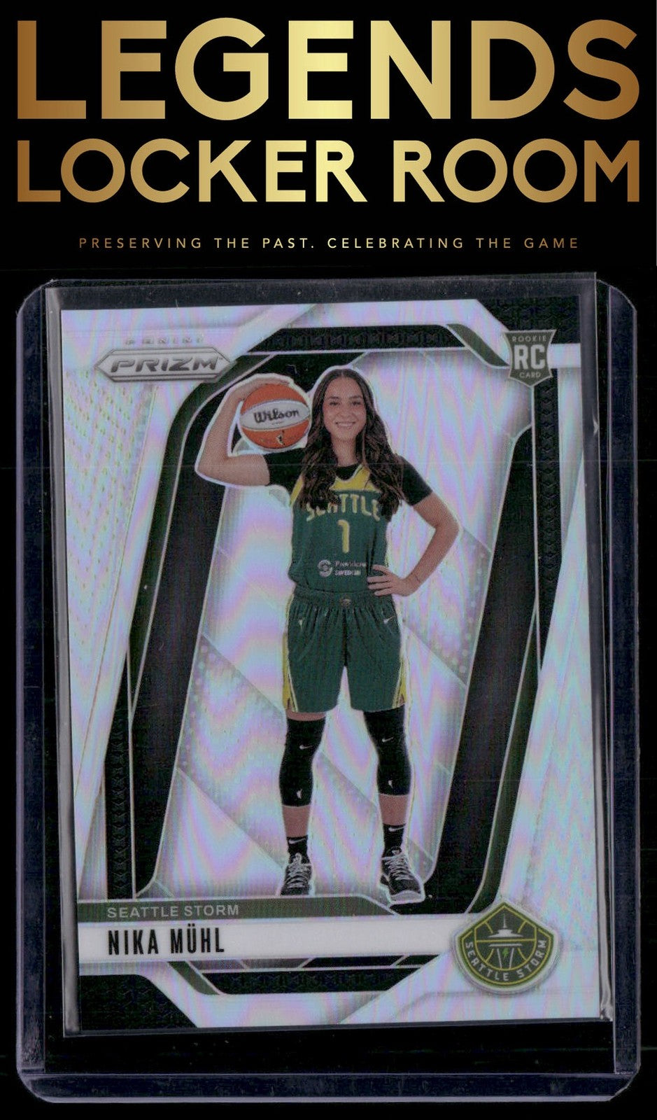 2024 Panini Prizm WNBA #146 Nika Muhl Silver Prizms