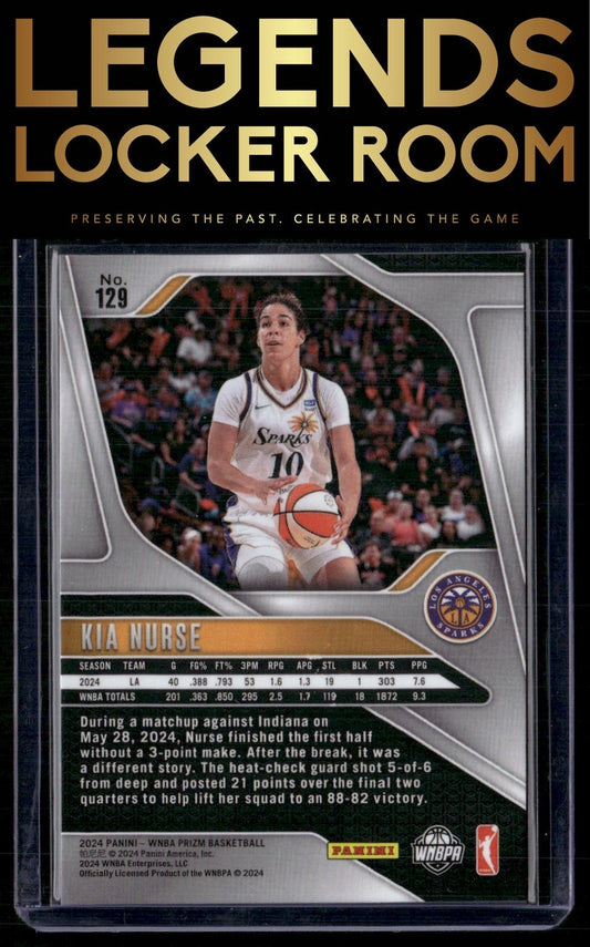 2024 Panini Prizm WNBA #129 Kia Nurse