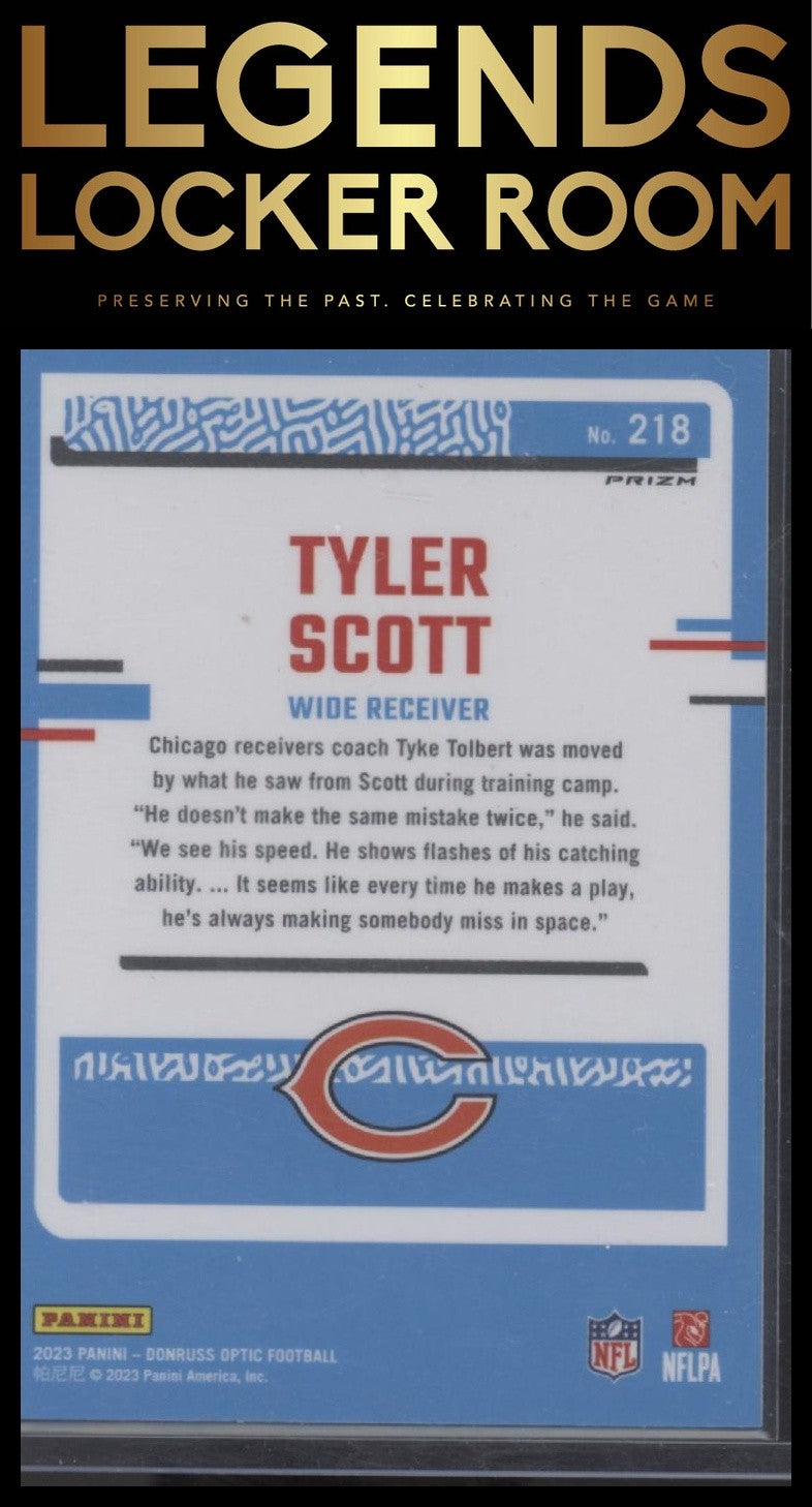2023 Donruss Optic #218 Tyler Scott Holo