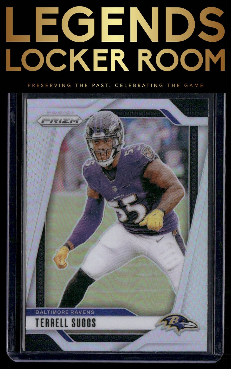 2024 Panini Prizm #26 Terrell Suggs Silver