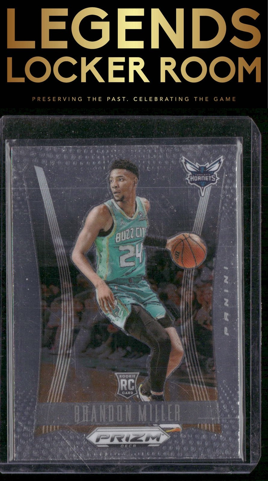 2023-24 Panini Prizm Deca #205 Brandon Miller