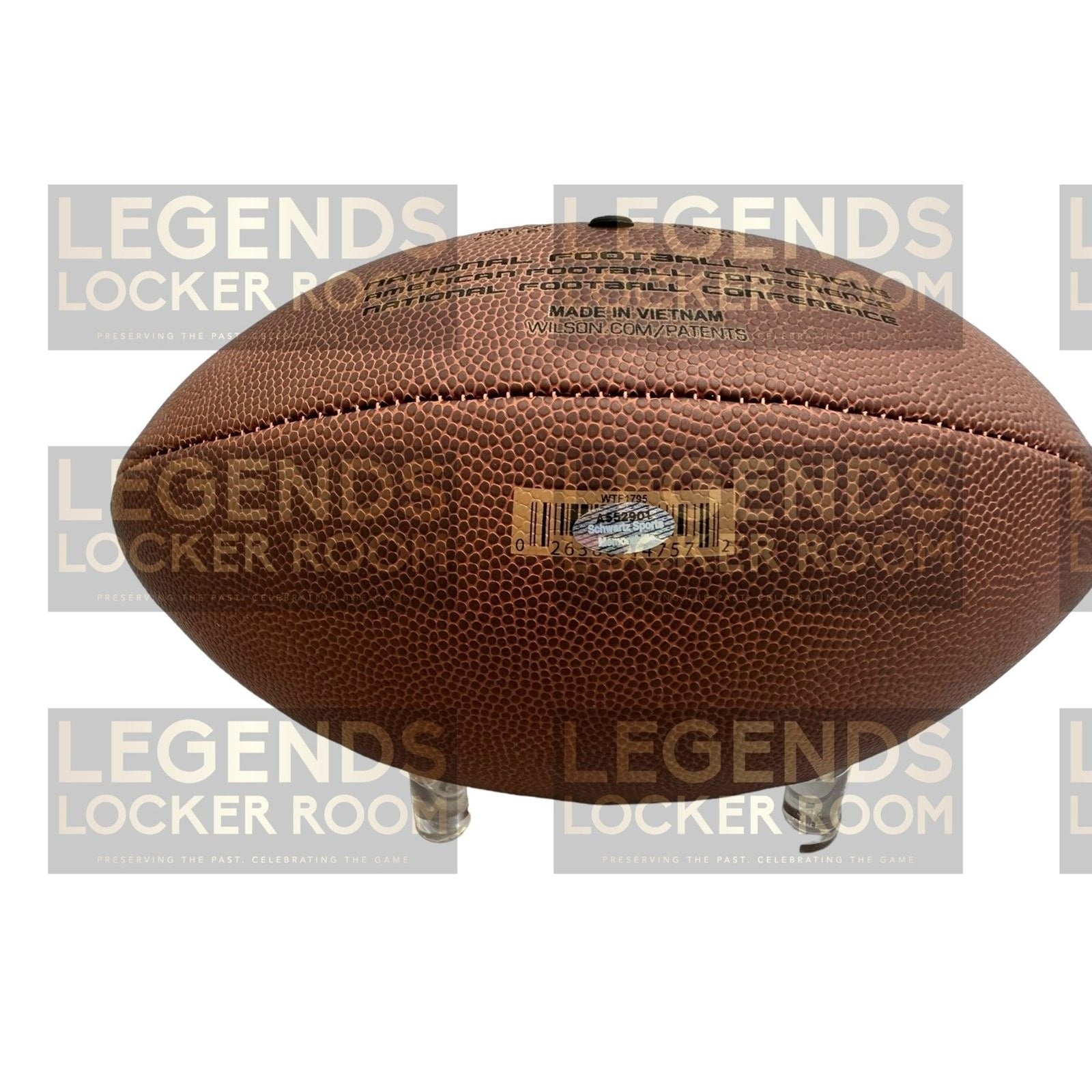 Corey Dillon Signed Football - Certificate of Authenticity