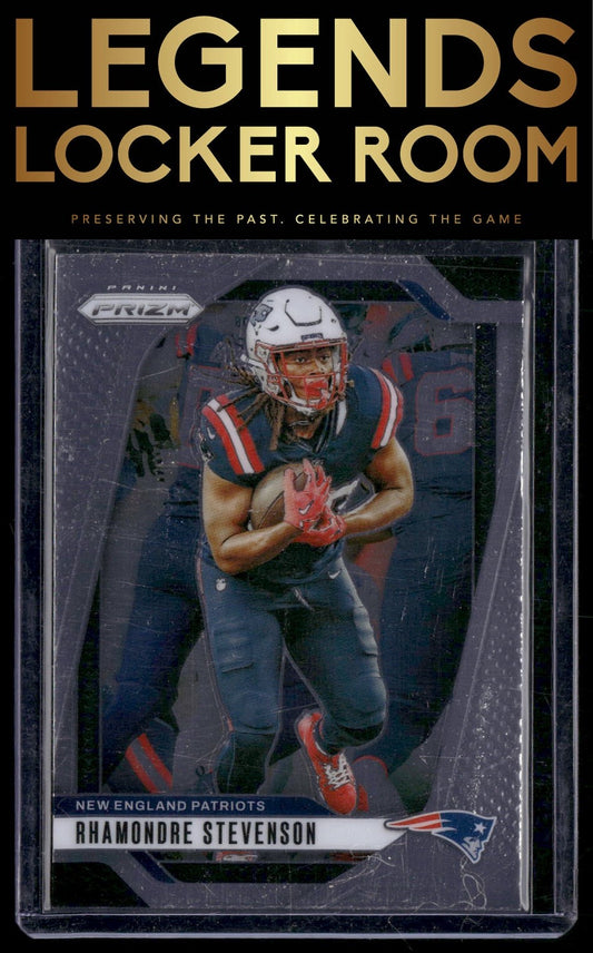 2024 Panini Prizm #195 Rhamondre Stevenson