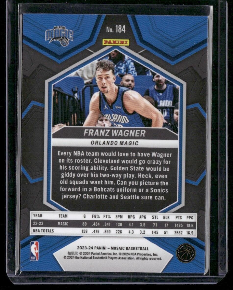 2023-24 Panini Mosaic #184 Franz Wagner