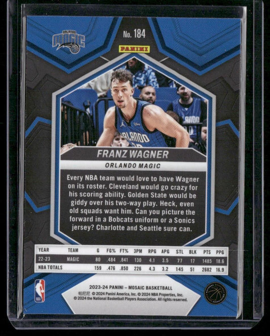 2023-24 Panini Mosaic #184 Franz Wagner