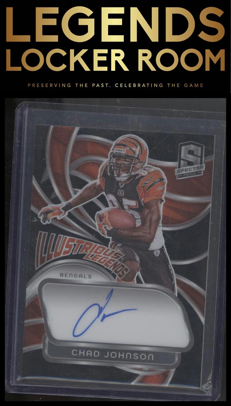 2024 panini spectra Chad Johnson Illustrious Legends /99
