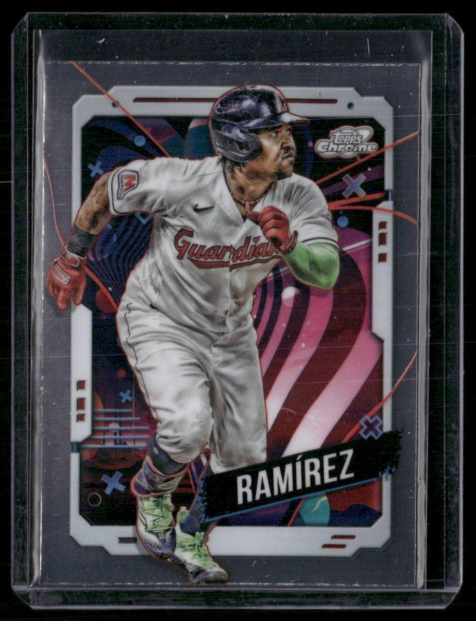 2024 Topps Chrome Cosmic #23 José Ramírez