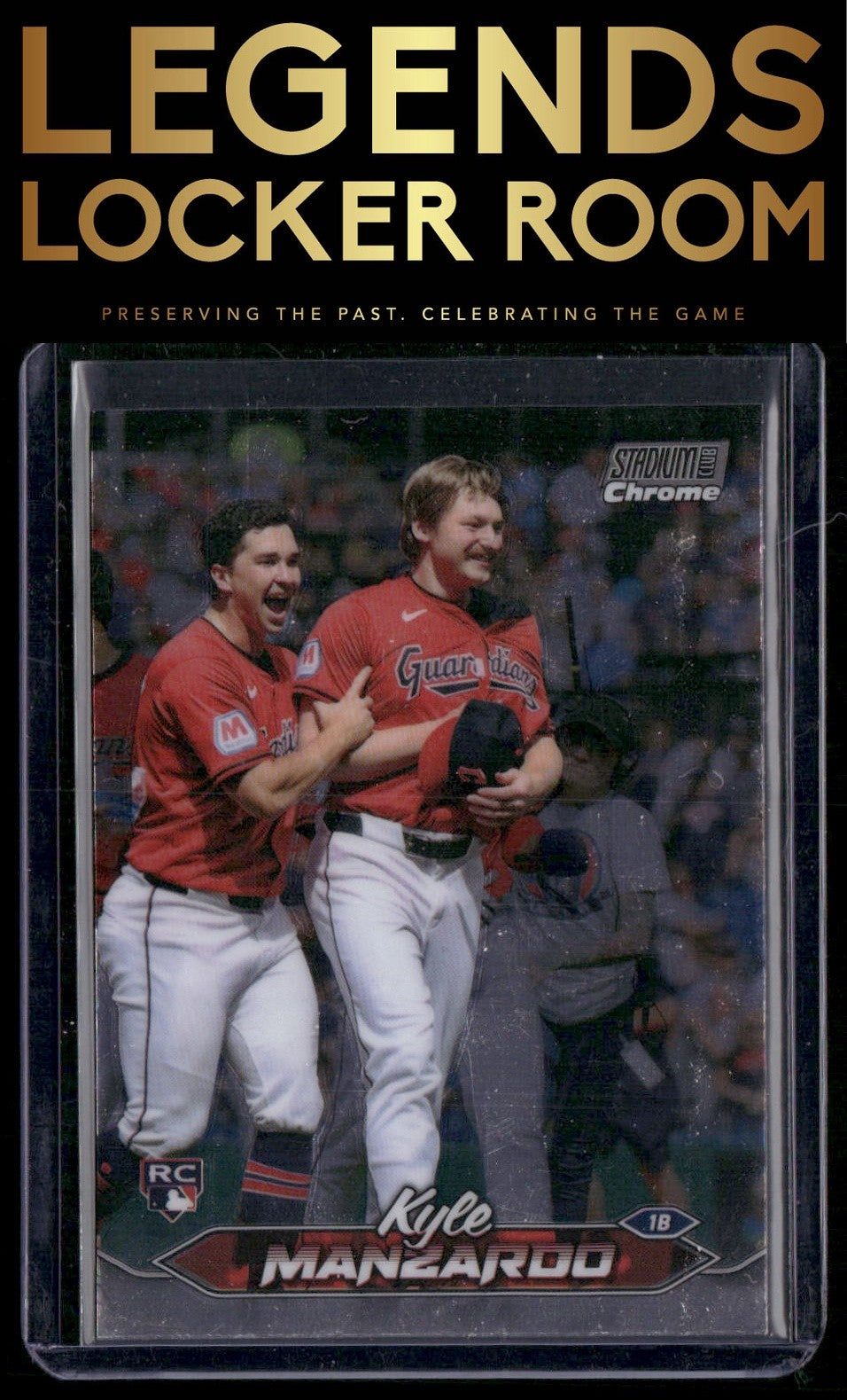 2024 Stadium Club #160 Kyle Manzardo Chrome