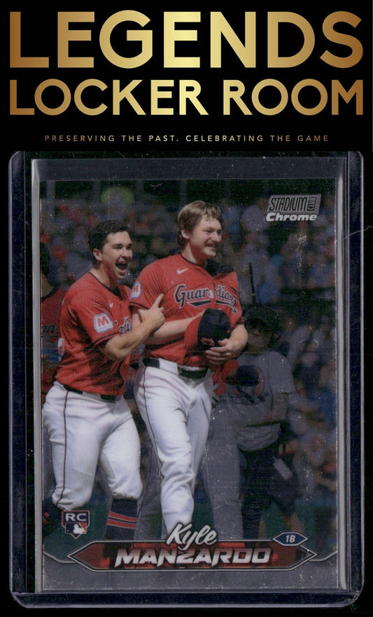 2024 Stadium Club #160 Kyle Manzardo Chrome