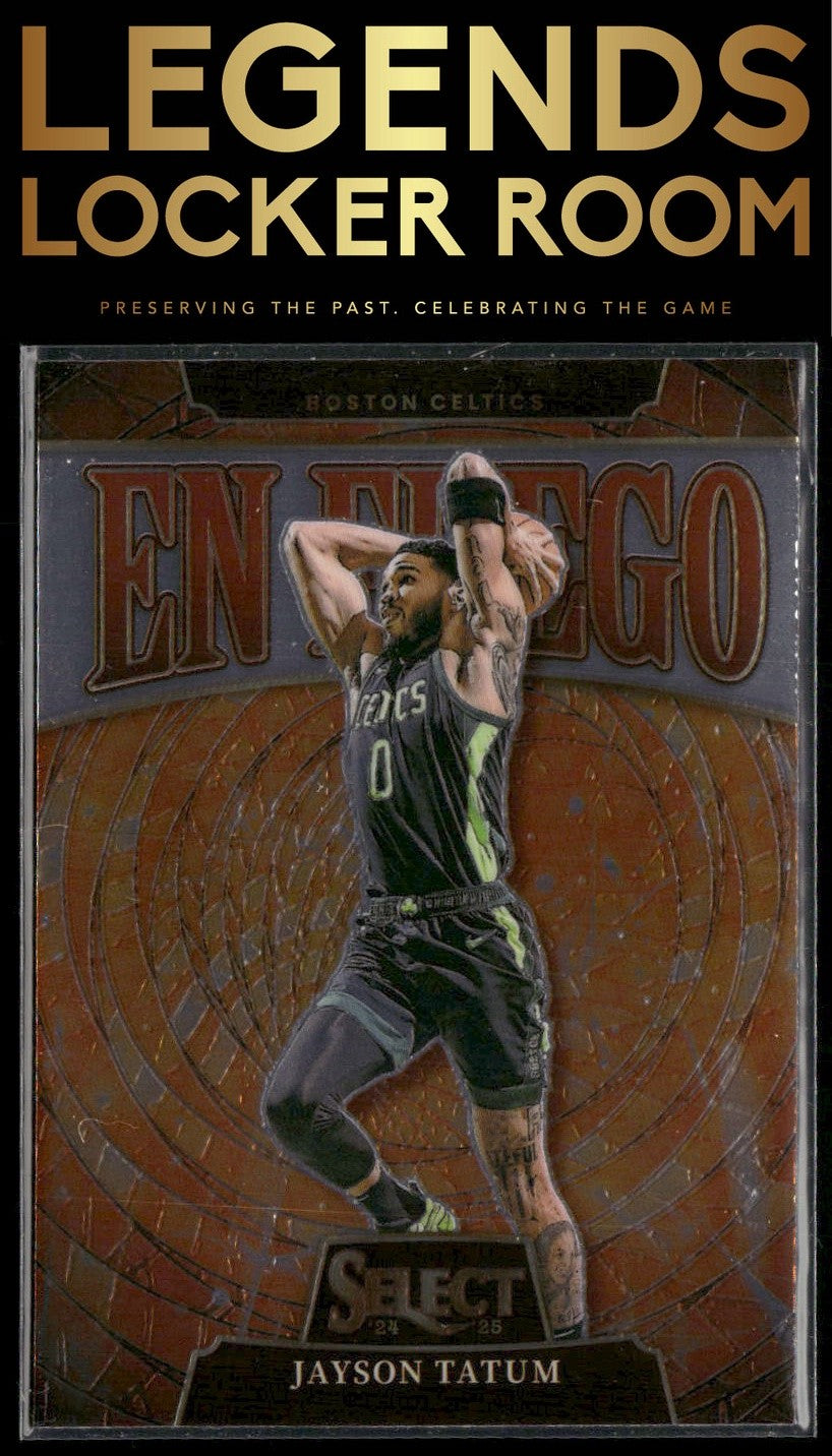 2024-25 Panini Select #6 Jayson Tatum En Fuego