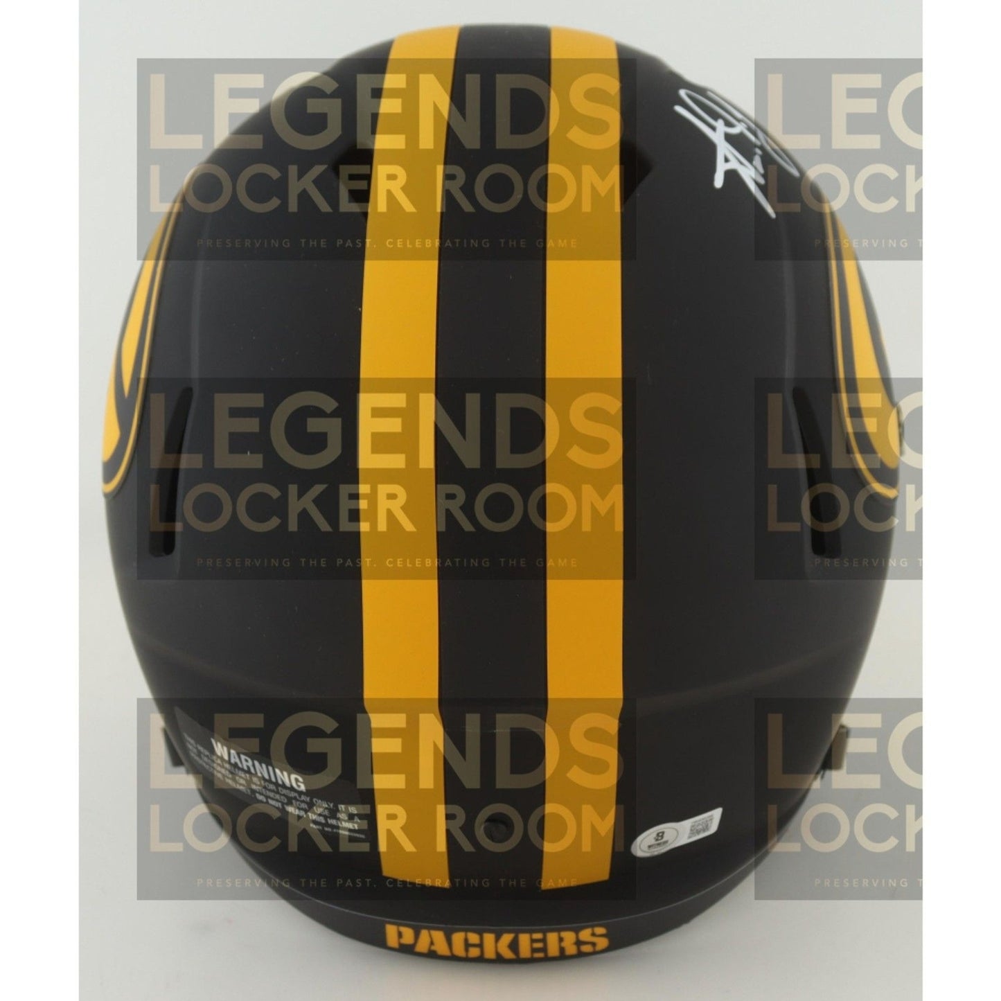 Aaron Jones Signed Green Bay Packers Eclipse Alternate Speed Full-Size Replica