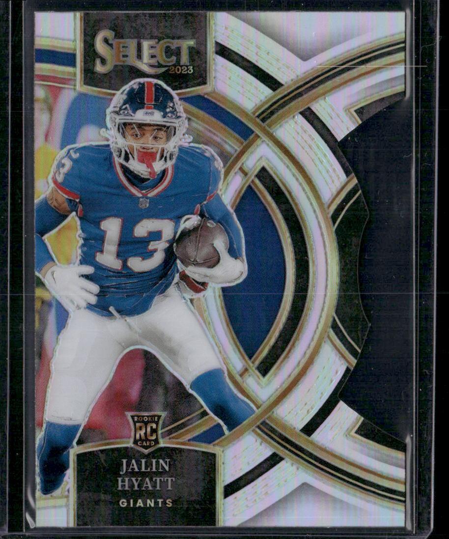 2023 Panini Select #173 Jalin Hyatt Silver Prizms Die Cuts