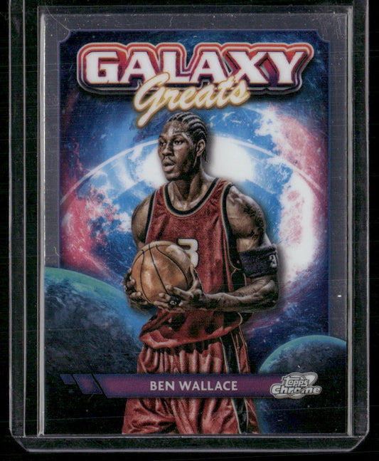 2023-24 Topps Chrome Cosmic #GG-20 Ben Wallace Galaxy Greats