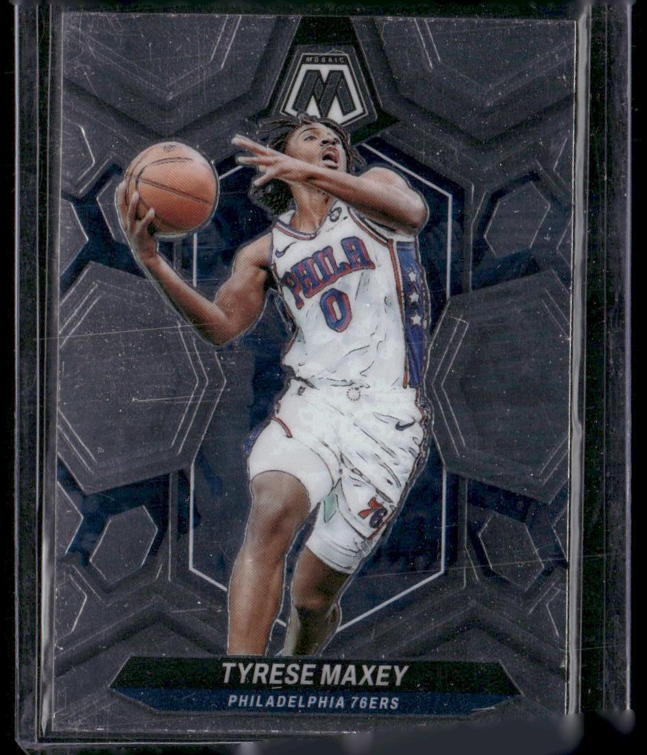2023-24 Panini Mosaic #79 Tyrese Maxey