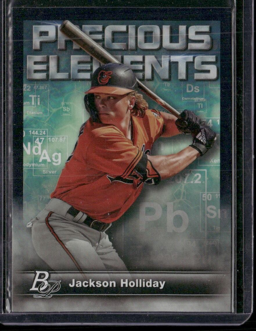 2023 Bowman Platinum #PE-11 Jackson Holliday Precious Elements
