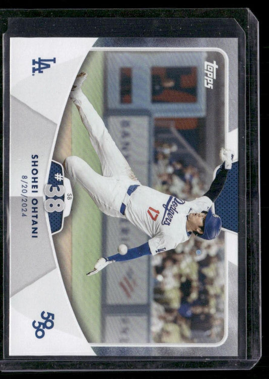 2024 Topps 50/50: Shohei Ohtani #38 Shohei Ohtani