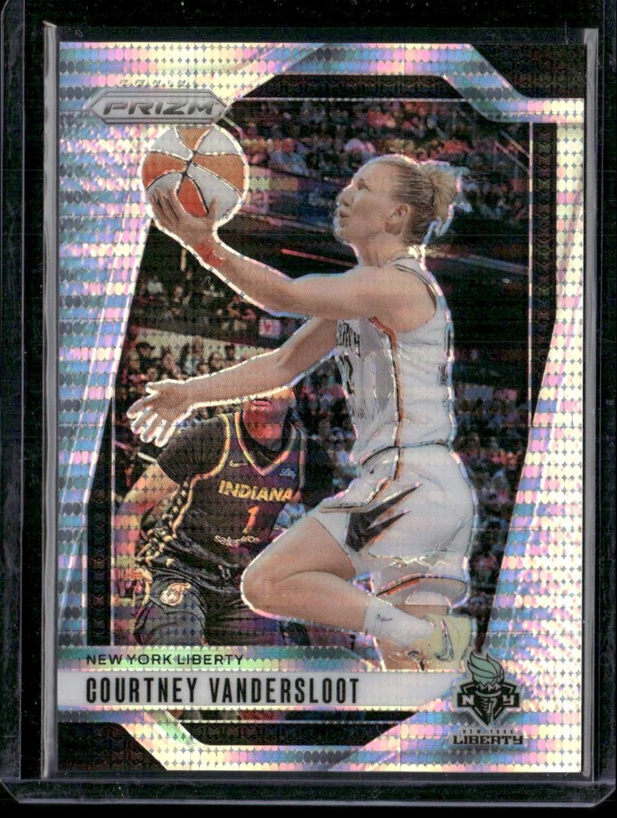 2024 Panini Prizm WNBA #53 Courtney Vandersloot Pulsar Prizms #/499