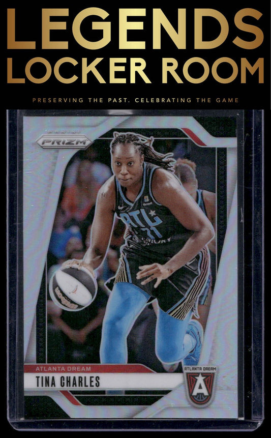 2024 Panini Prizm WNBA #36 Tina Charles Silver Prizms