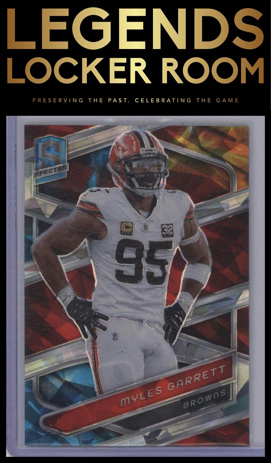 2024 Panini Spectra #31 Myles Garrett Astral #/40