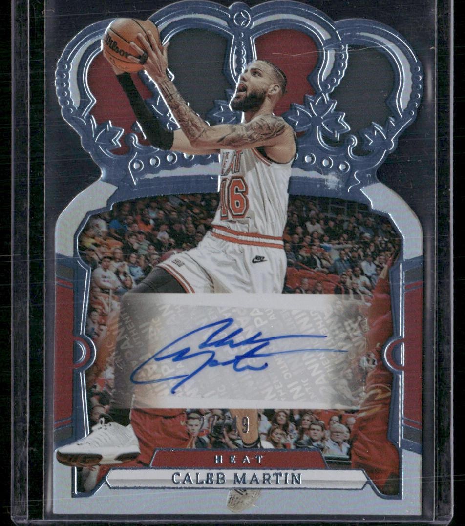 2023-24 Panini Crown Royale #CA-CMM Caleb Martin Crown Autographs /49