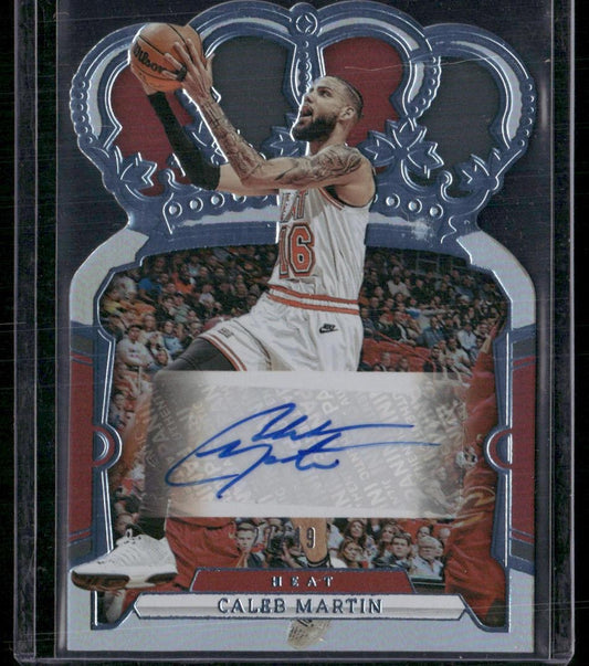 2023-24 Panini Crown Royale #CA-CMM Caleb Martin Crown Autographs /49