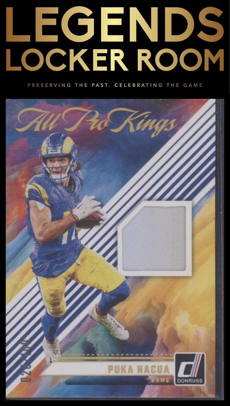 2024 Donruss #APK-PNA Puka Nacua All Pro Kings Studio Series #/100