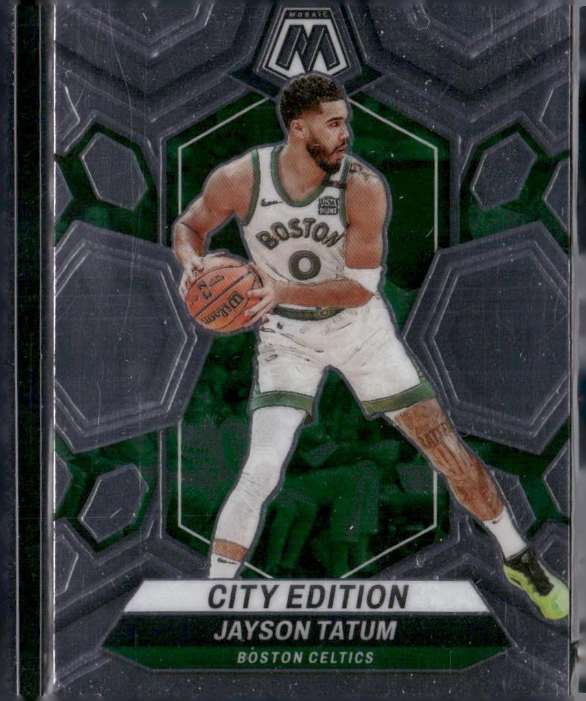 2023-24 Panini Mosaic #284 Jayson Tatum