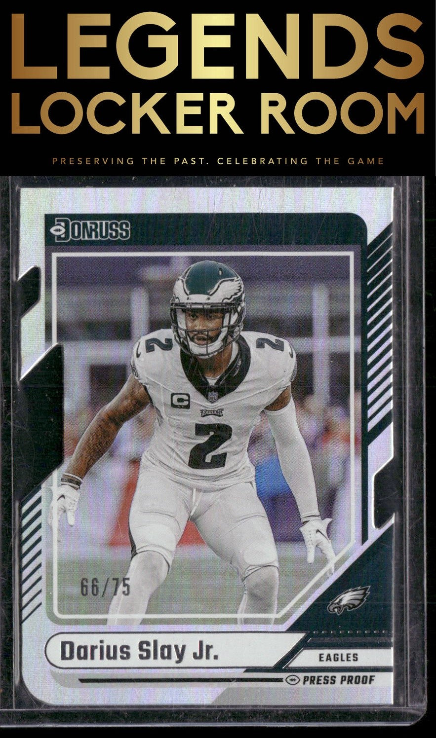 2024 Donruss #212 Darius Slay Jr. Press Proof Silver Die Cuts #/75