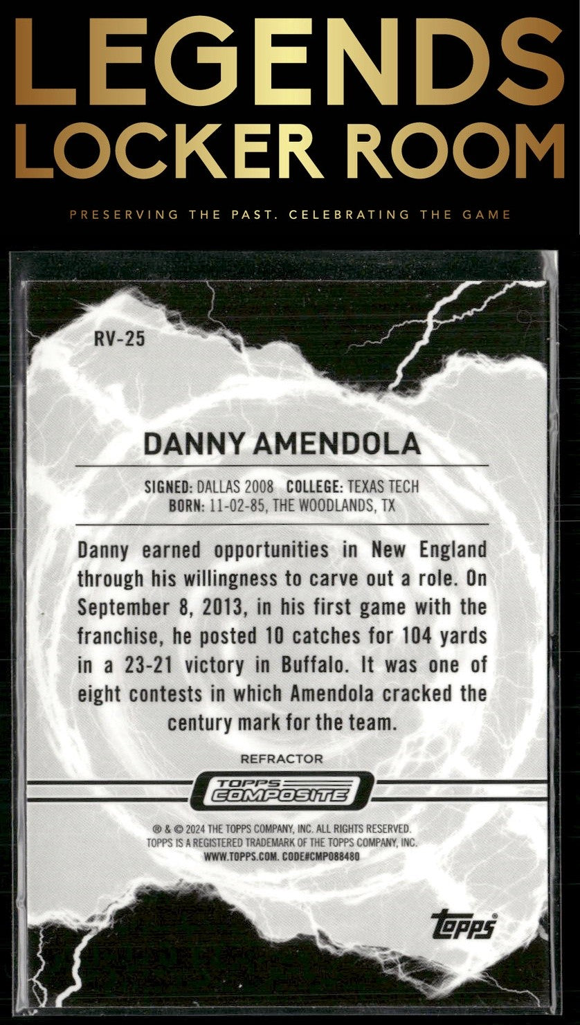 2023 Topps Composite #RV-25 Danny Amendola Resurgence Voltaic Refractor
