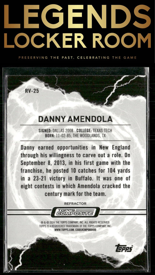 2023 Topps Composite #RV-25 Danny Amendola Resurgence Voltaic Refractor