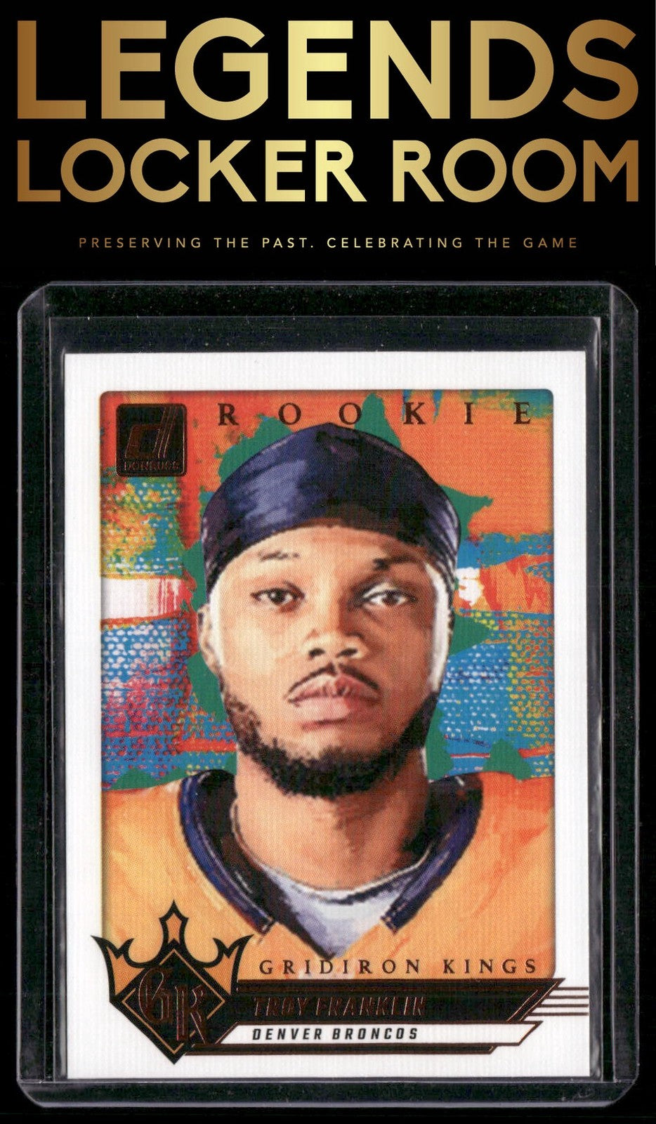 2024 Donruss #18 Troy Franklin Rookie Gridiron Kings