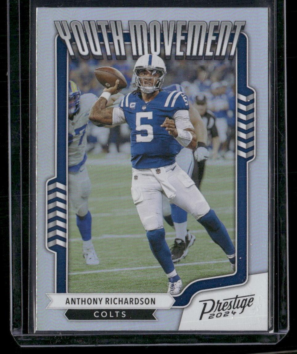 2024 Panini Prestige #YM-ARN Anthony Richardson Youth Movement