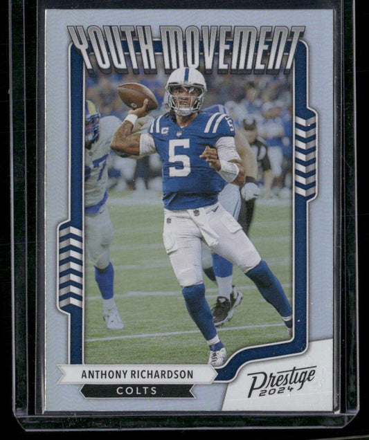 2024 Panini Prestige #YM-ARN Anthony Richardson Youth Movement