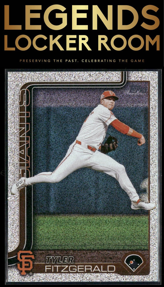 2025 Topps #596 Tyler Fitzgerald Sandglitter