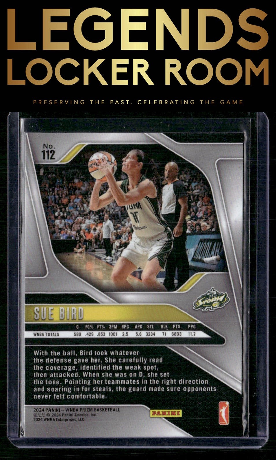 2024 Panini Prizm WNBA #112 Sue Bird