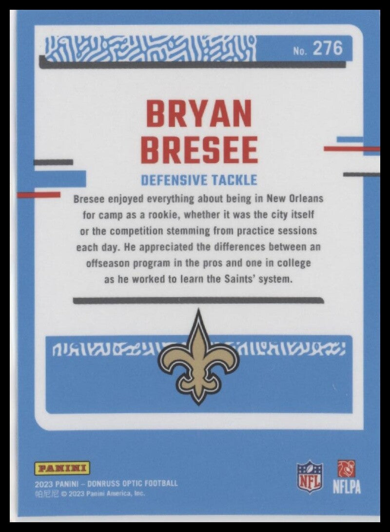 2023 Donruss Optic #276 Bryan Bresee