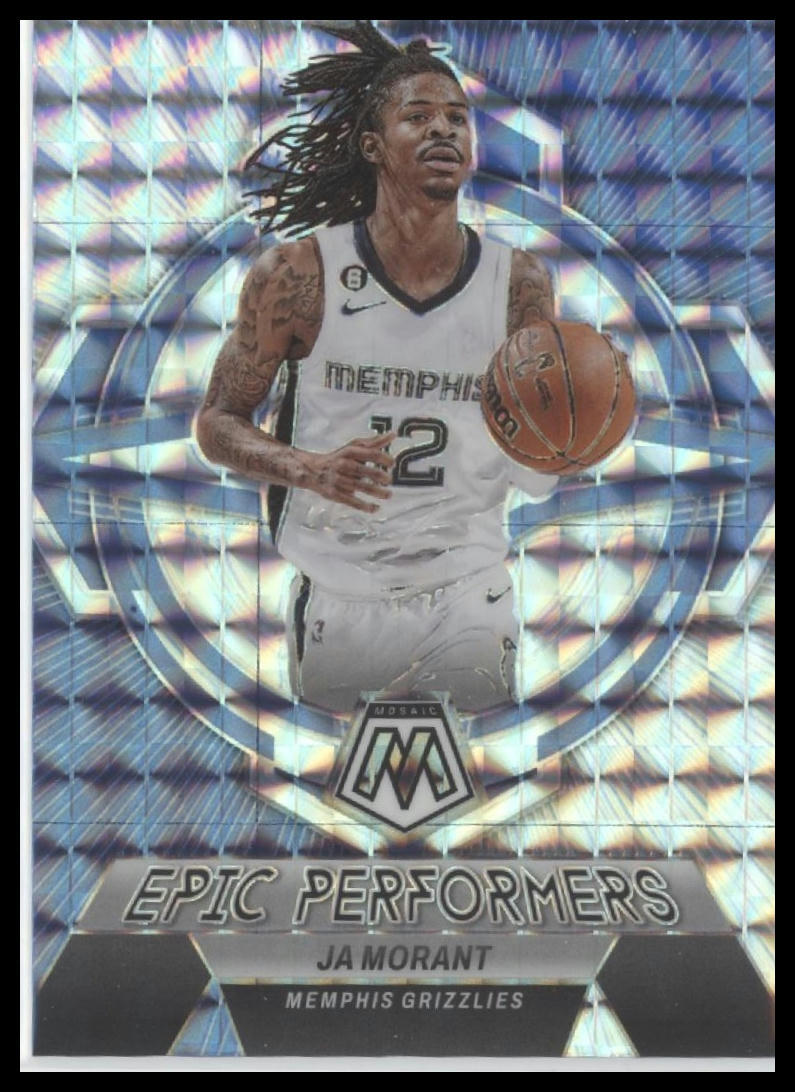 2022-23 Panini Mosaic #8 Ja Morant Epic Performers Mosaic