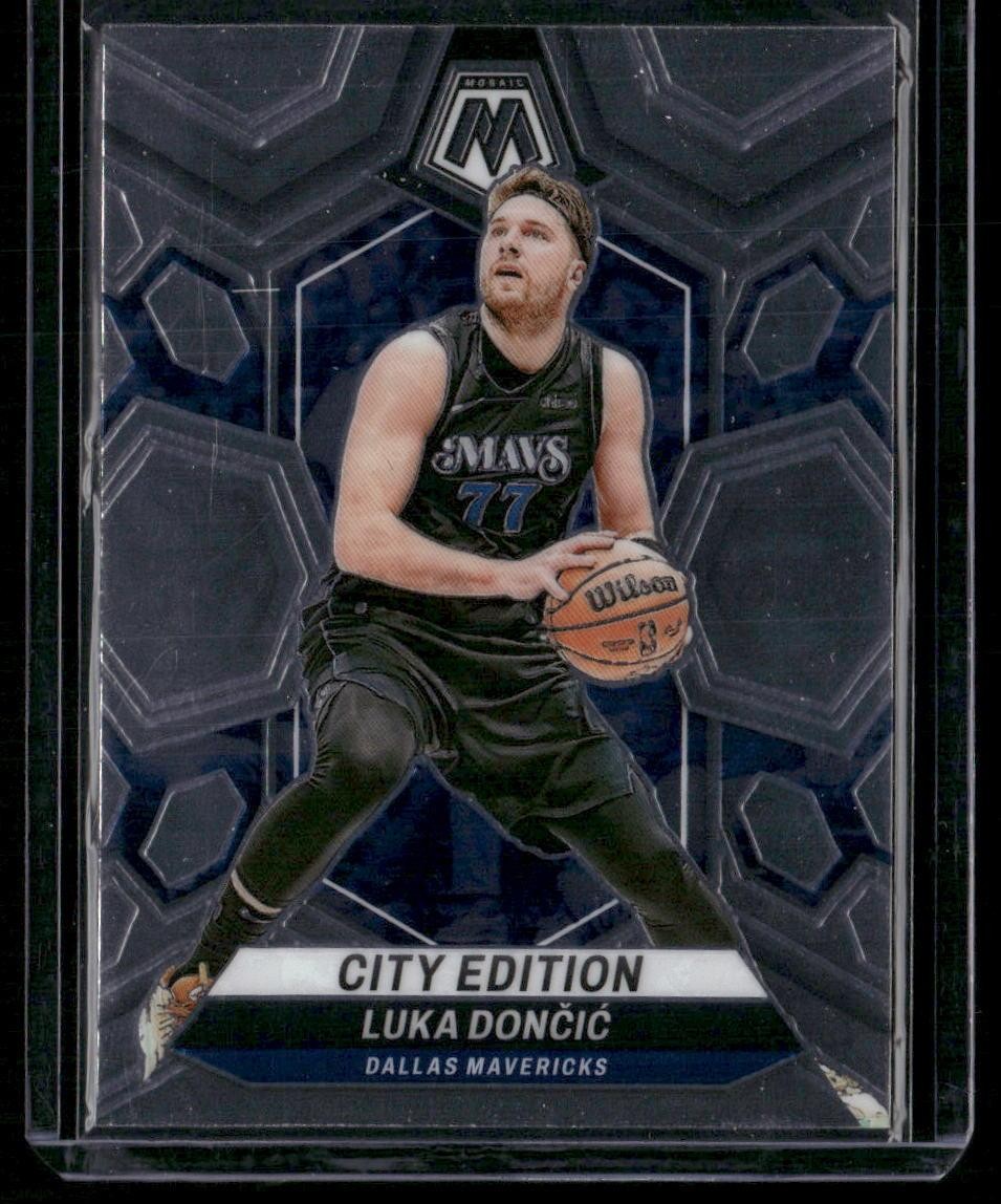 2023-24 Panini Mosaic #285 Luka Doncic