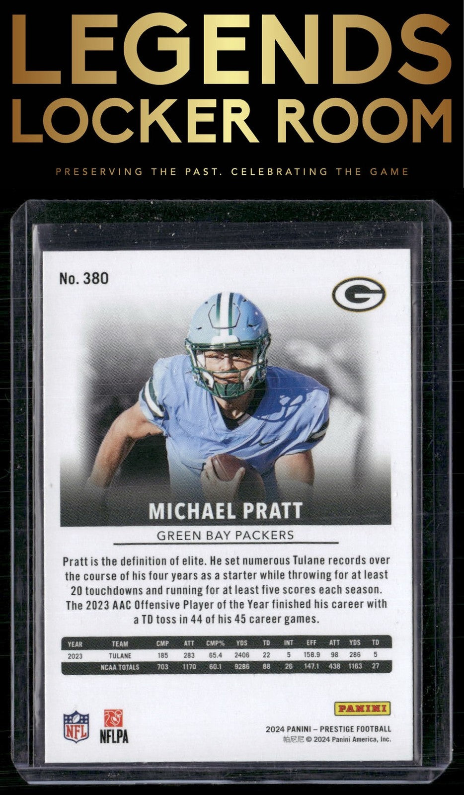 2024 Panini Prestige #380 Michael Pratt