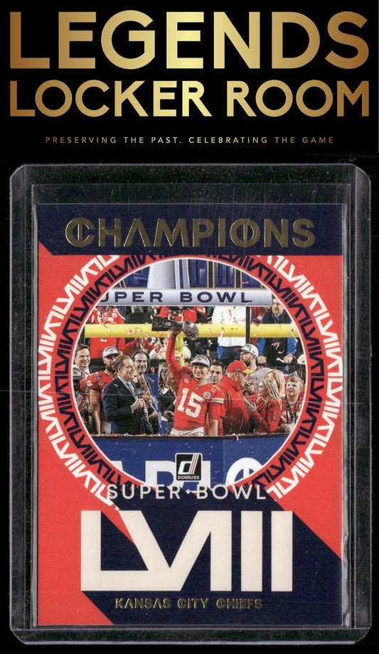 2024 Donruss #750 Kansas City Chiefs Champions